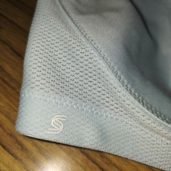 GLAMORISE SPORT Sz 50H NWOT Plus Size MagicLift Baby Blue Sports Bra Wireless - Picture 4 of 9